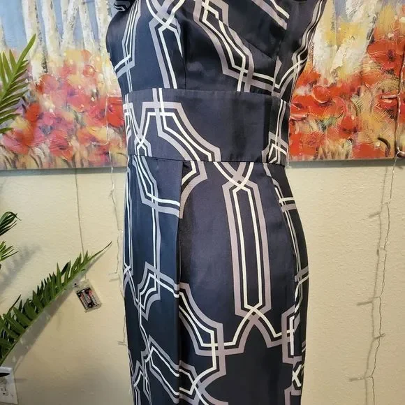 Banana REPUBLIC SILK DRESS - Picture 3 of 7